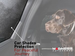 FIAT 500L Sun Shade - Mesh - Rear Windows 2014-2020